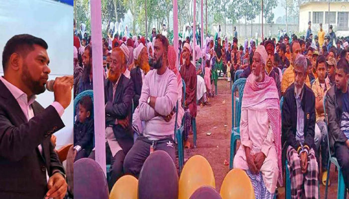 ঝিনাইয়া উচ্চ বিদ্যালয়ে এসএসসি পরীক্ষার্থীদের বিদায় সংবর্ধনা