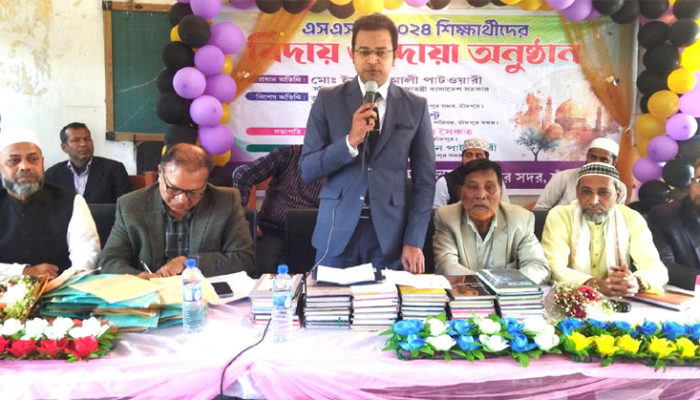 সাহাতলী উচ্চ বিদ্যালয়ে এসএসসি পরীক্ষার্থীদের বিদায় অনুষ্ঠান সম্পন্ন