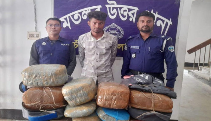 ৩০ কেজি গাঁজা সহ মাসুদ রানা গ্রেফতার