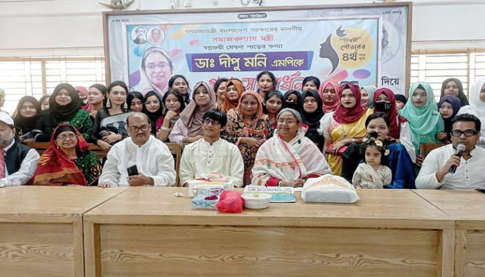আগামীতে বিজয়ী বিজয়ের বেসে এগিয়ে যাবে : সমাজকল্যাণ মন্ত্রী ডা. দীপু মনি এমপি