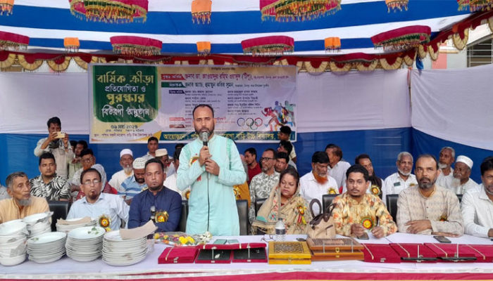 ক্রীড়া বান্ধব হিসেবে প্রধানমন্ত্রী শেখ হাসিনা সরকার বিশ্বে সমাদৃত : অ্যাড. হুমায়ুন কবির সুমন