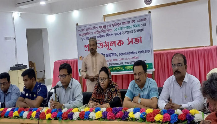 শাহরাস্তিতে জাতীয় দিবস পালনে উপজেলা প্রশাসনের প্রস্তুতিমূলক সভা