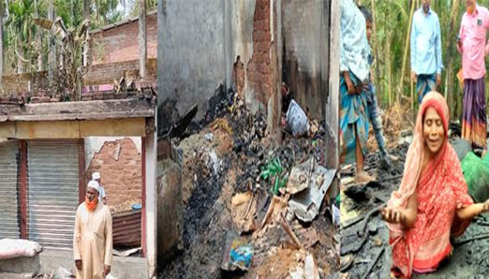 ফরিদগঞ্জে পৃথক দু’টি ভয়াবহ অগ্নীকান্ডে ৩টি বসতঘর ও ১টি ব্যবসা প্রতিষ্ঠান পুড়ে ছাই
