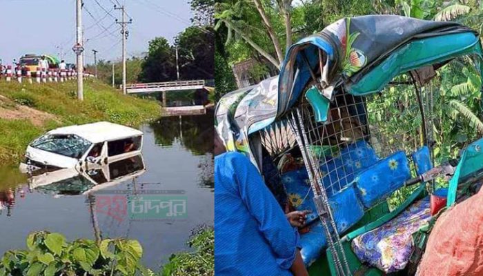মতলব উত্তরে সিএনজি-মাইক্রো মুখোমুখি সংঘর্ষে নিহত সৌদি প্রবাসী