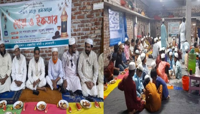 ২শ’ এতিমদের নিয়ে ইফতার করলেন উপাধী’র কৃতি সন্তান জুয়েল