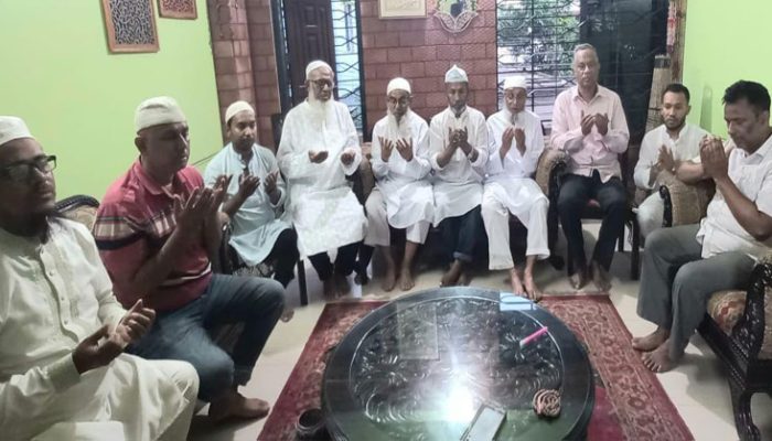 চাঁদপুর আউটার স্টেডিয়ামে ঈদ জামাত কমিটির প্রস্তুতি সভা ও ইফতার