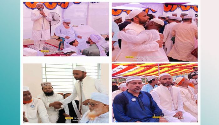 ঈদ শুভেচ্ছা বিনিময় করলেন উপজেলা চেয়ারম্যান প্রার্থী অ্যাড. হুমায়ুন কবির সুমন