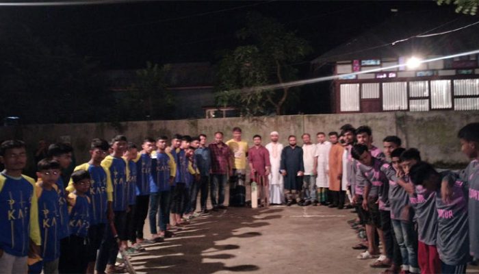 আইঠাদি পাঁচানি নাইট ক্রিকেট টুর্নামেন্টের ফাইনাল অনুষ্ঠিত