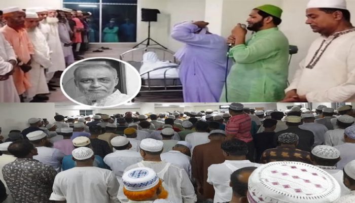 হাইমচরে নুরুল ইসলাম পাটওয়ারীর মৃত্যুতে বিভিন্ন মহলে শোক: জানাযায় হাজারো মানুষ