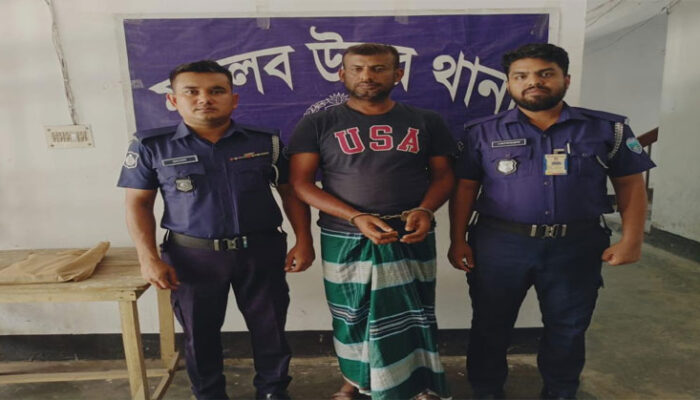 মতলব উত্তরে চেয়ারম্যান প্রার্থীর গাড়ি ভাংচুর মামলার আসামি গ্রেফতার