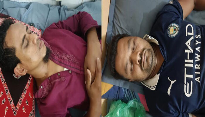 কচুয়ায় পাওনা টাকাকে কেন্দ্রে করে প্রতিপক্ষের হামলায় আহত- ২