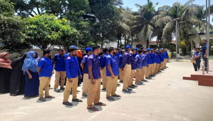 মতলব উত্তরে গ্ৰাম পুলিশের সাপ্তাহিক সমাবেশ
