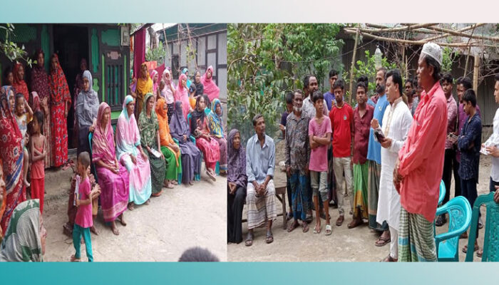 মাঠ চষে বেড়াচ্ছেন উড়োজাহাজ মার্কার প্রার্থী শাহ জালাল প্রধান