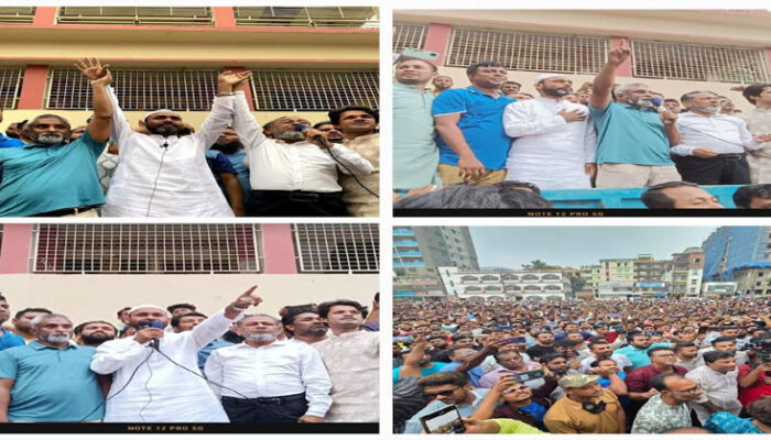 প্রচার প্রচারণা শেষ দিনে ঘোড়া মার্কার পথসভা জনসমুদ্র চাঁদপুর হাসান আলী মাঠ
