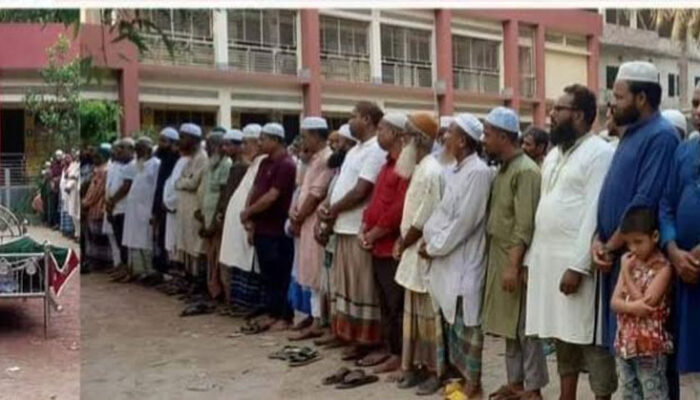 মতলব উত্তরে শিক্ষক নেতা বাতেনের মাতার ইন্তেকাল  দাফন সম্পন্ন