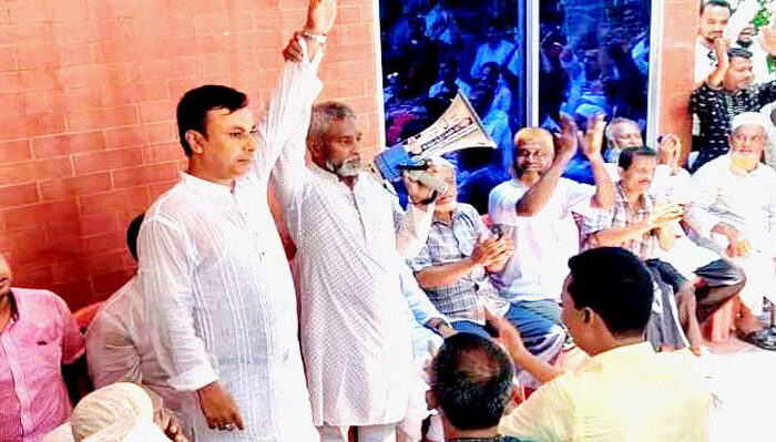 ফরিদগঞ্জে মনিরের জন্য ভোট চেয়েছেন জাহিদুল ইসলাম রোমান