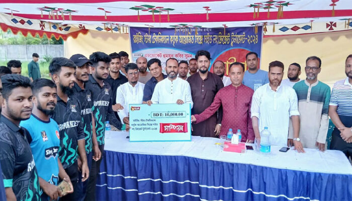 খেলাধুলা একই সঙ্গে শারীরিক ও মানসিক মেধার বিকাশ ঘটায় : অ্যাড. সুমন
