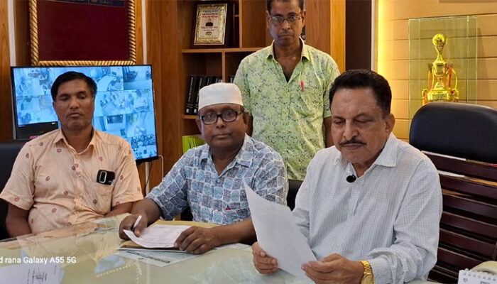 শাহরাস্তি পৌরসভার বাজেট ঘোষণা 