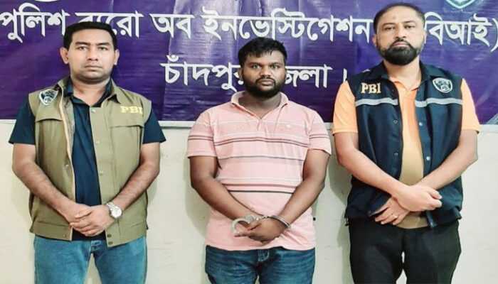 মতলব উত্তরের উজ্জ্বল মিজি হত্যা মামলার আসামি গ্রেপ্তার