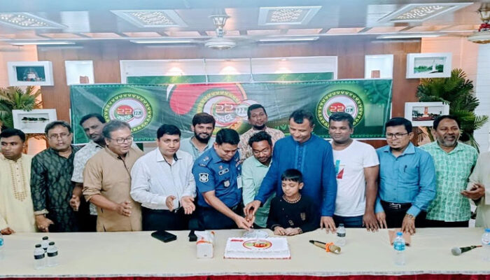চাঁদপুরে বর্ণাঢ্য আয়োজনে এনটিভির প্রতিষ্ঠাবার্ষিকী