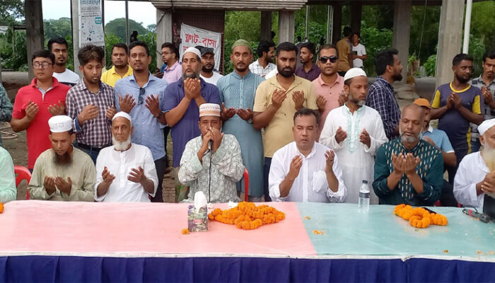 শহীদদের স্বরনে মতলব উত্তরে আলোচনাসভা ও দোয়া