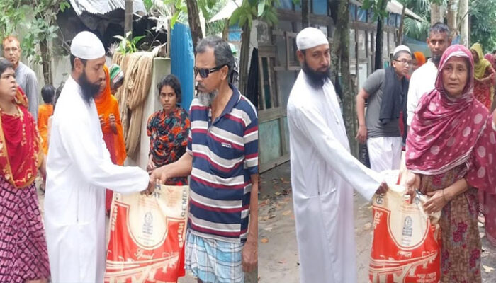 বাংলাদেশ সোশ্যাল ক্লাব ওমান সোহার ব্রাঞ্চের উদ্যোগে খাদ্য সামগ্রী বিতরণ