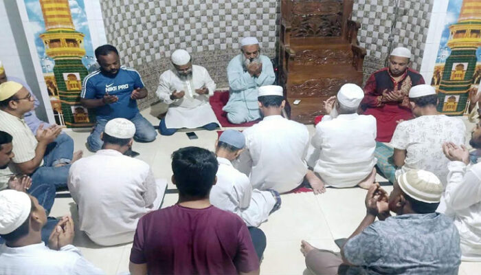 সাংবাদিক জি এম শাহিনের সুস্থতা কামনায় মিলাদ ও দোয়া