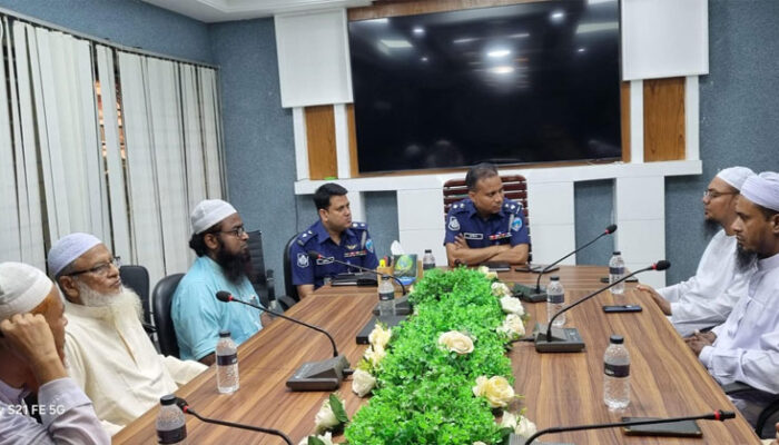 চাঁদপুরে স্থিতিশীলতা ফিরিয়ে আনতে আপনাদের সার্বিক সহযোগিতা চাই : এসপি আব্দুর রকিব