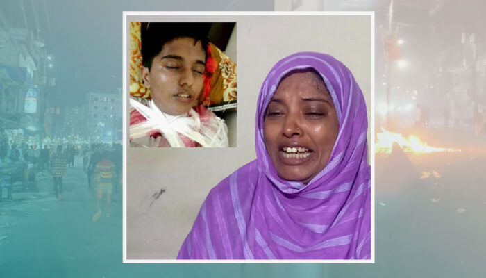 এশার নামাজ পড়তে গিয়ে সাইমন মায়ের কোলে ফিরলেন রক্তভেজা শরীরে