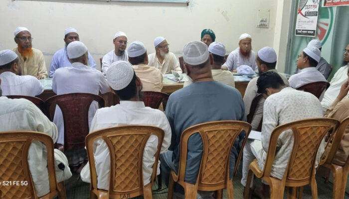 চাঁদপুরে চরমোনাইর নমুনায় মাহফিল বাস্তবায়নে পরামর্শ সভা
