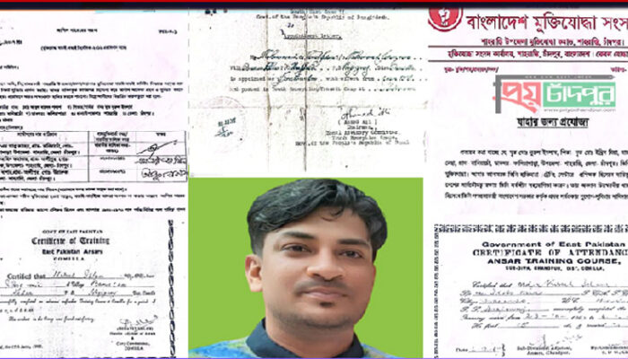 বাবার মুক্তিযোদ্ধার স্বীকৃতি না পাওয়া নিয়ে উপজেলা ছাত্রদল নেতার আক্ষেপ