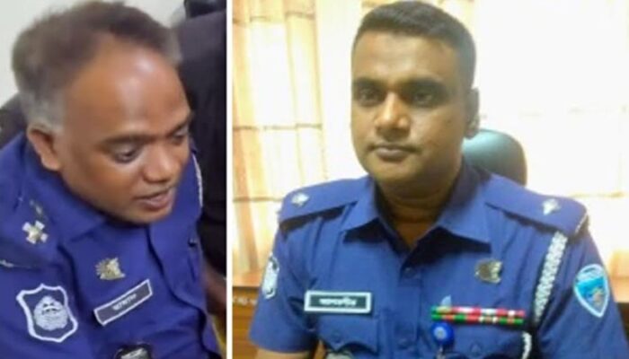 শিক্ষার্থীদের থানা ঘেরাও, জ্ঞান হারালেন ওসি
