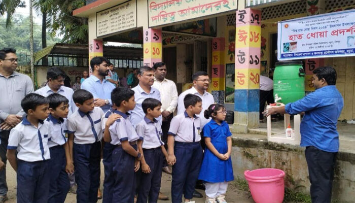কচুয়ায় বিশ্ব হাত ধোয়া দিবস পালিত