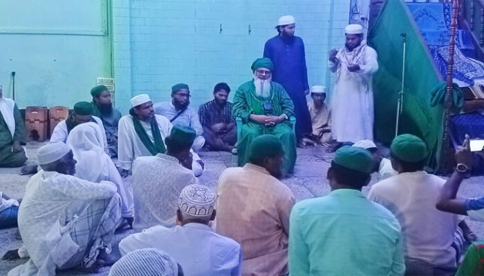 ১২তম উয়েস্বাল শরীফ উদযাপন উপলক্ষে আলোচনা সভা