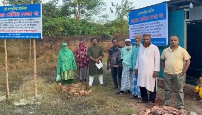 জোরপূর্বক উচ্ছেদের ১২ বছর পর ফিরে পেল নিজ সম্পত্তি