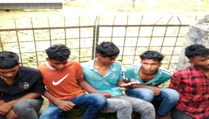 মতলব উত্তরে জনতার হাতে আটক ৫ গরু চোর