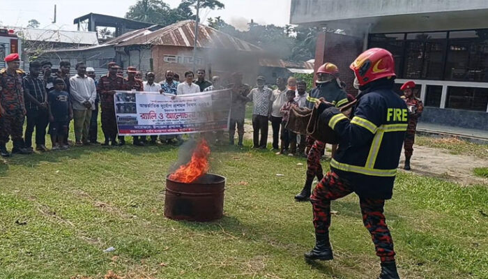 আন্তর্জাতিক দুর্যোগ প্রশমন দিবসে মতলব উত্তরে র‌্যালি ও আলোচনা