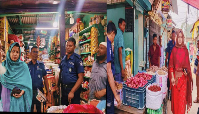 শাহরাস্তিতে নিত্যপণ্যের দাম স্থিতিশীল রাখতে মনিটরিংয়ে এসিল্যান্ড রেজওয়ানা