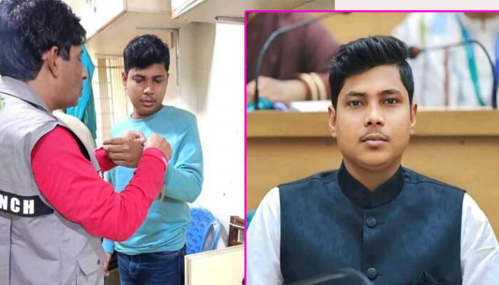 ছাত্রলীগ নেতা হাজীগঞ্জের মাহবুব ৩ দিনের রিমান্ডে