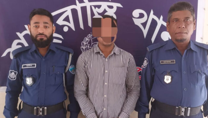 শাহরাস্তিতে নিয়মিত মামলার ১ জন আসামী গ্রেফতার