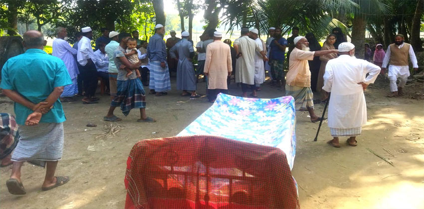 চাঁদপুরে সম্পত্তির জন্য বাবার লা’শ দা’ফনে সন্তানদের বা’ধা : ২০ ঘন্টা পর দা’ফন