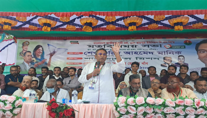 মাদক ও কিশোর গ্যাংয়ের ব্যাপারে কোন প্রকার ছাড় দেওয়া হবে না: মানিক 