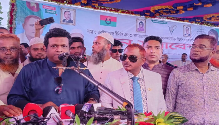 মতলব উত্তরে ৩১ দফা বাস্তবায়নের লক্ষে বিএনপির গণসমাবেশ