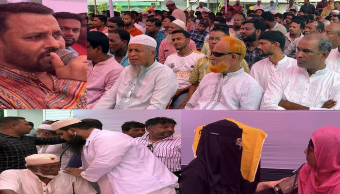 মতলব উত্তরে যুবদলের উদ্যোগে ফ্রী মেডিক্যাল ক্যাম্প ও ওষুধ বিতরণ