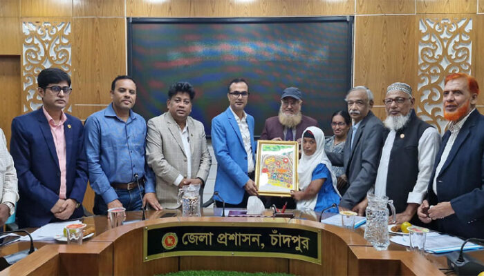 চাঁদপুরে বুদ্ধি প্রতিবন্ধী শিক্ষার্থীদের জন্য যা যা প্রয়োজন তাই করবো : জেলা প্রশাসক মোহসীন উদ্দিন