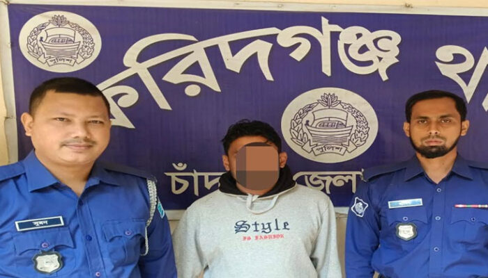 ফরিদরঞ্জে সাজাপ্রাপ্ত পলাতক আসামি গ্রেফতার 