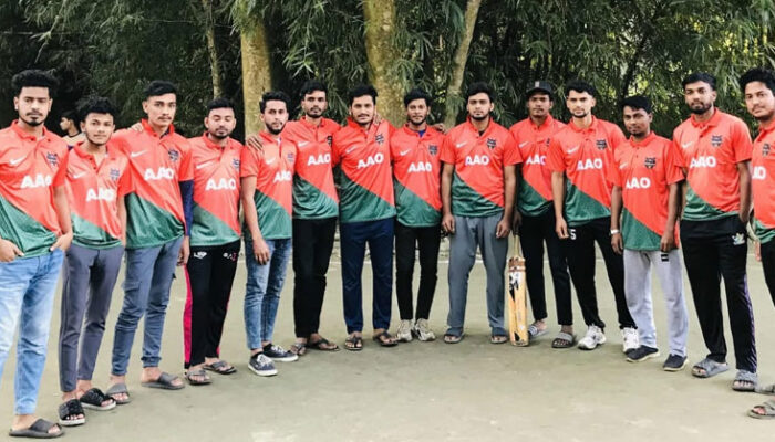 মিনি ক্রিকেট সেমিফাইনালে শেখ ফাউন্ডেশন স্পোর্টিং ক্লাব ৪৮ রানে জয় লাভ