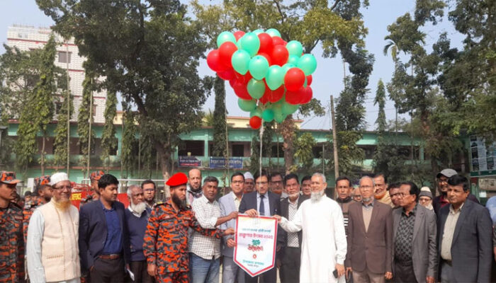 শাহরাস্তিতে তারুণ্যের উৎসব-২০২৫ উপলক্ষ্যে বর্ণাঢ্য র‍্যালি