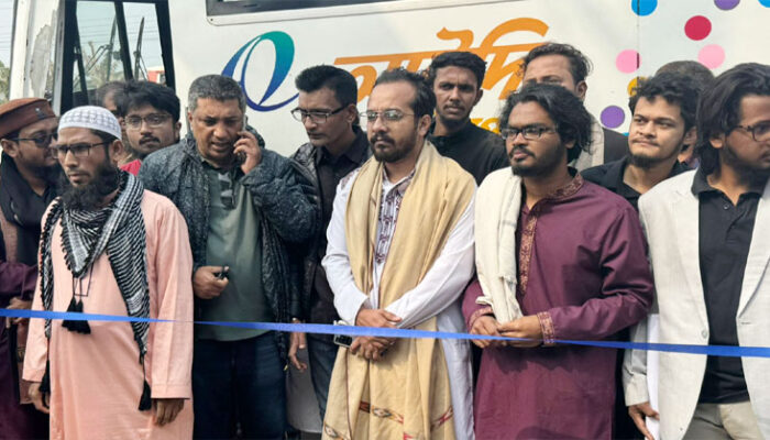 কুমিল্লা-চাঁদপুর রুটে আইদি পরিবহনের চলাচল শুরু