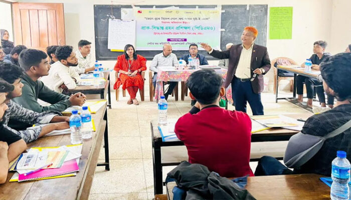 সম্ভাব্য বিদেশগামীদের নিয়ে চাঁদপুরে সিসিডিএ এর প্রশিক্ষণ কর্মশালা